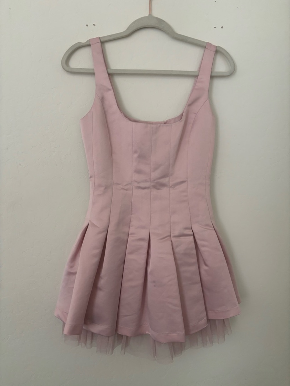 Vintage Forever 21 Formal Pink Corset Mini Dress Size 4